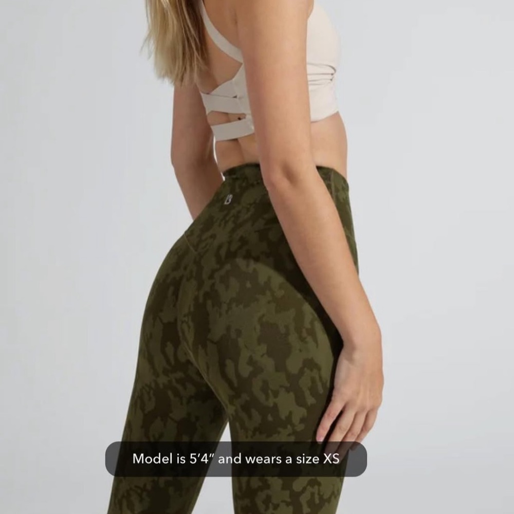 Buffbunny Confidential Sports Bra & Legging Set - Grounded Dark Olive-  Small